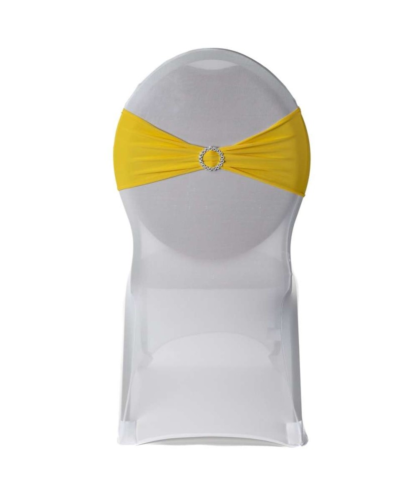 Noeud de chaise lycra Jaune